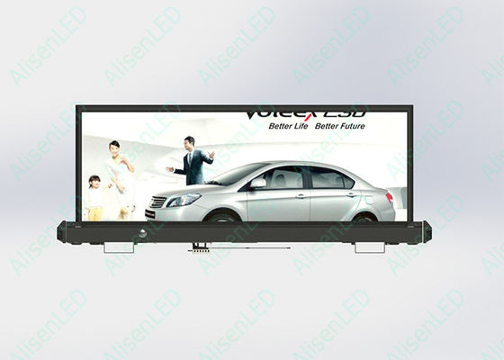 P2.5 최상위 택시 LED 디스플레이 RGB 택시 광고 화면 야외 높은 밝기 5000nits
