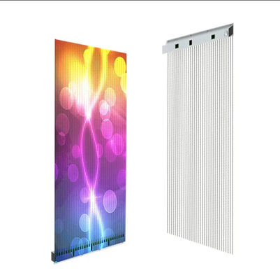 투명한 유리 장착 LED 디스플레이 Nichia LED 칩과 1920Hz 데이터 갱신 속도