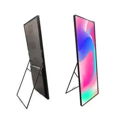 디지털 LED 포스터 디스플레이 상업용 LED 디스플레이 스크린 서있는 벽 마운트 매달린 광고