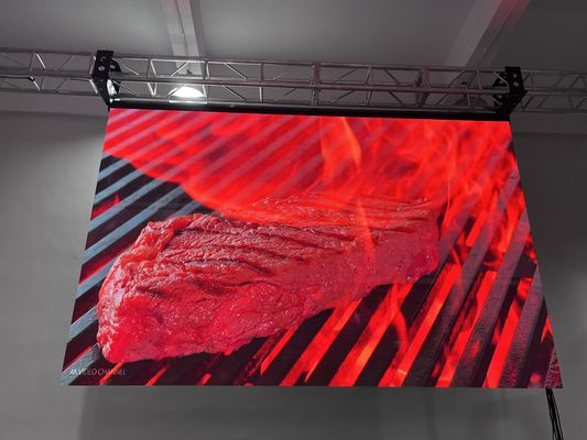 유연한 LED 롤업 디스플레이 P1.56, 공간 절약형 디자인 회의실 회의실