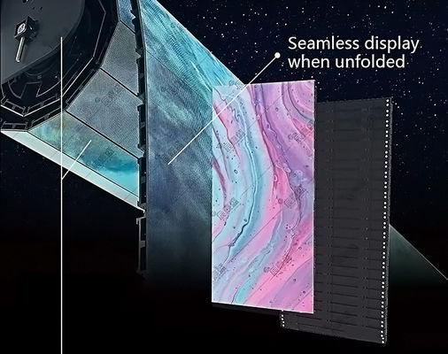 플렉서블 LED 롤업 디스플레이 P15공간 절약 디자인 회의실 회의실